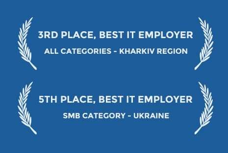 3rd place best IT employer
